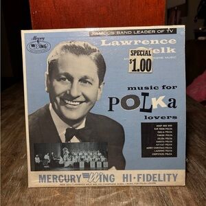 Lawrence Welk And His Champagne Music Music For Polka Lovers (Vinyl, 1956) Mercu